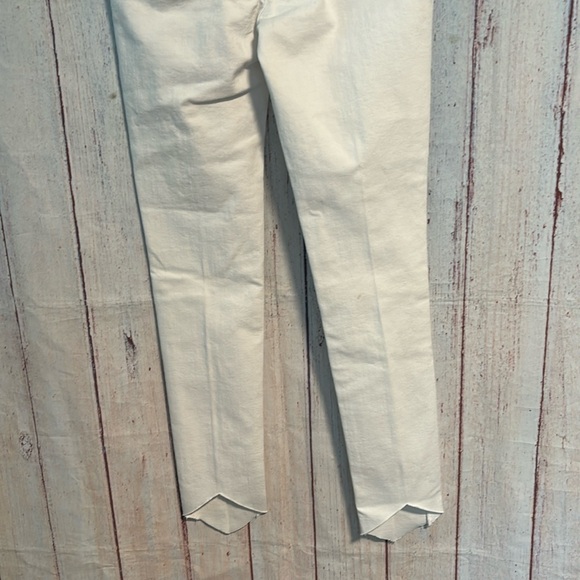 NWT rag & bone high rise ankle skinny jeans in white Manson - Picture 8 of 9